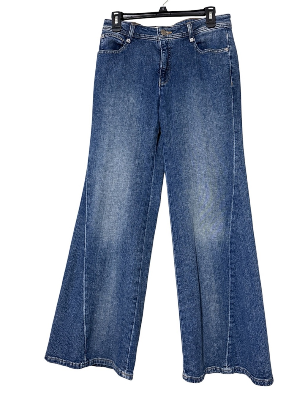 PILCRO Anthropologie women’s size 28 biker mid-rise flare jeans casual preppy